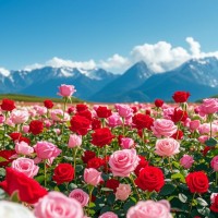 七彩玫瑰园（江苏阜宁）“花卉+景点+产品”